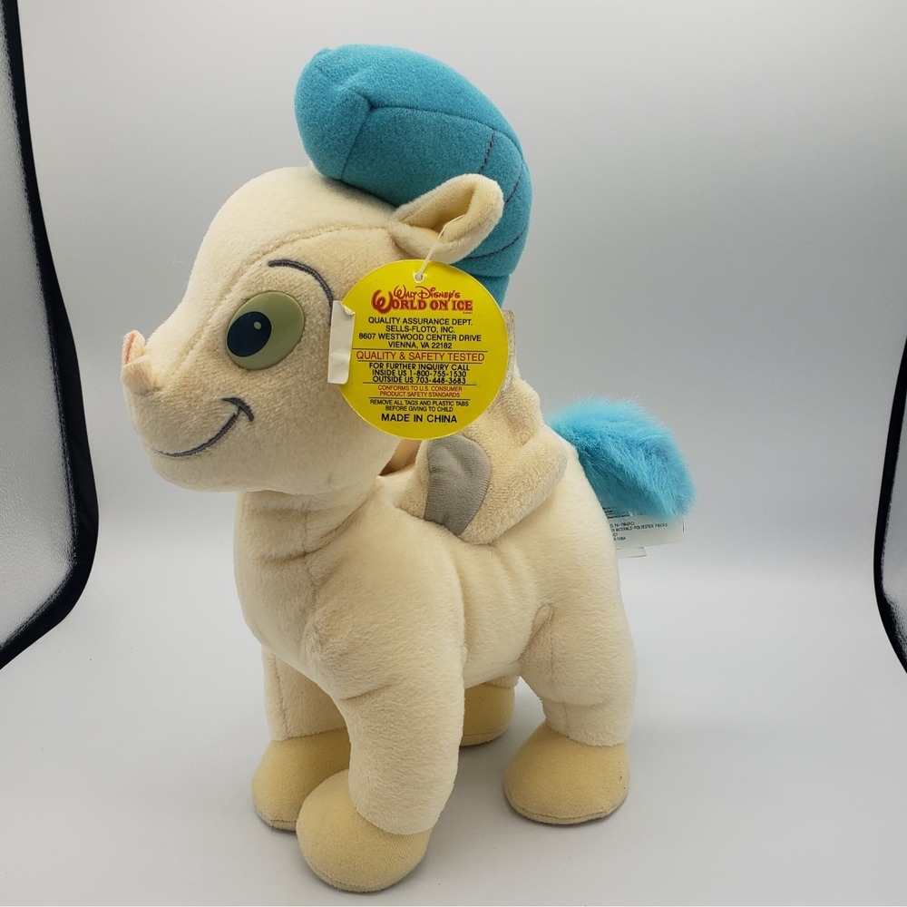 RARE Walt Disney World On Ice Hercules Baby Pegasus Horse Plush 12"